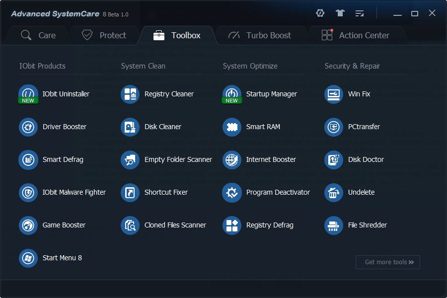 Advance SystemCare 8