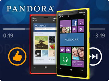 Pandora no Windows Phone
