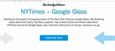 NY Times Google Glass