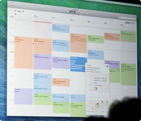 Calendário Mac OS