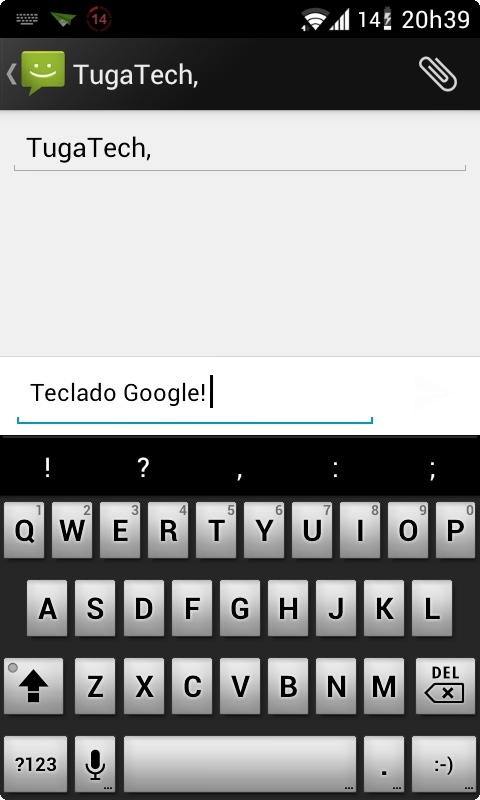 teclado android