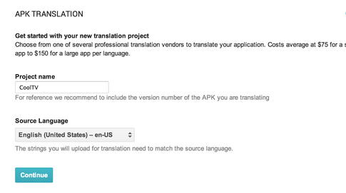 google traduzir apps