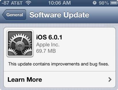 iOS 6.0.1