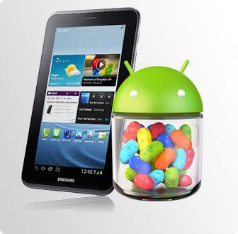 Samsung Galaxy Tab 2 7.0 recebe Android 4.1.1 Jelly Bean em França