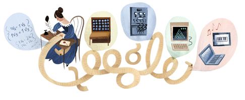 Doodle de Ada Lovelace