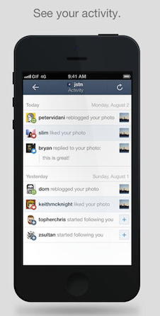 tumblr para ios