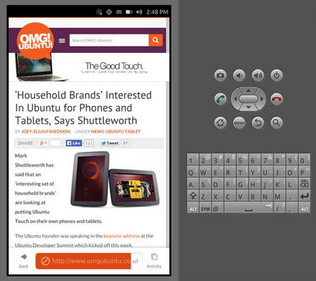 Ubuntu Touch emulador