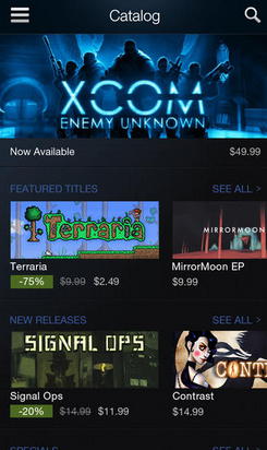 valve steam mobile