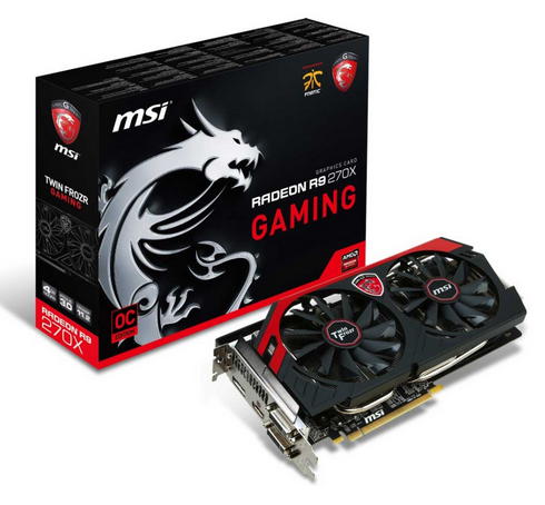 MSI R9 270X GAMING 4G 