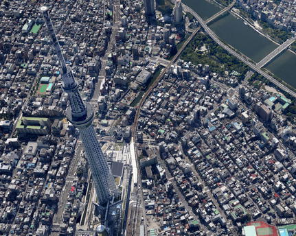 google maps toquio 3d