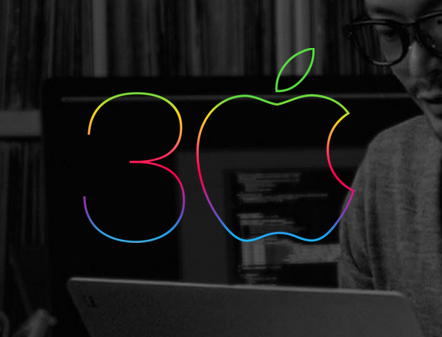 apple 30 anos