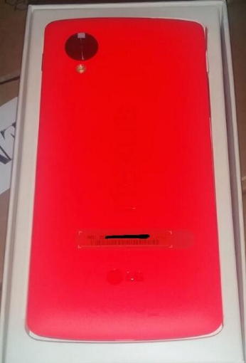 Nexus 5 vermelho