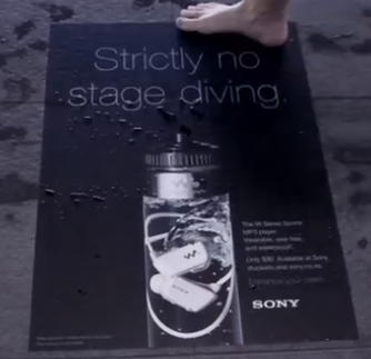 Sony walkman waterproof
