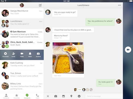 google hangout 2.0