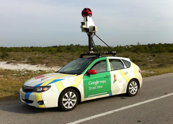google street view car