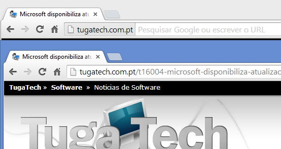 Chorme teste url