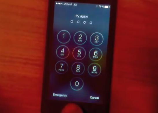 falha no ios 7.1.1