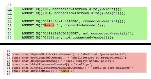 nexus 6 e 8