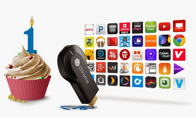 chromecast um ano
