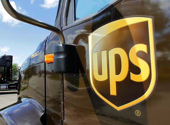 ups car