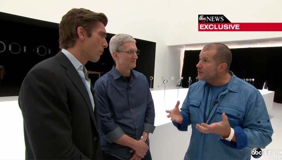 tim cook e jonh Ive apple