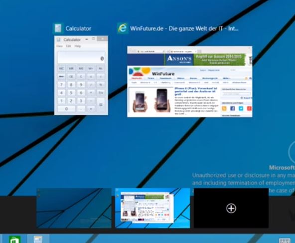 windows 9 ambientes de trabalho virtuais