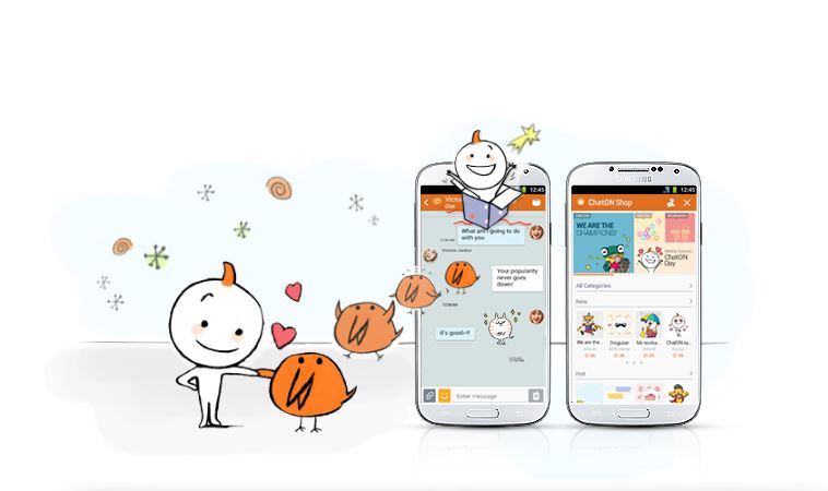 chaton samsung