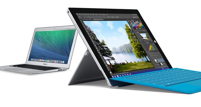 macbook surface pro 3
