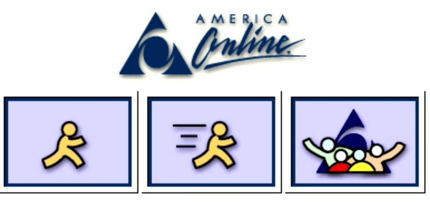 aol logo antigo