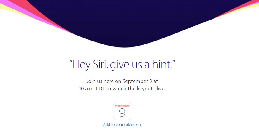 apple evento 9 setembro