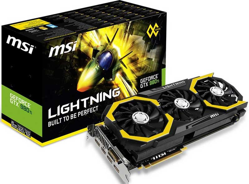 msi GTX 980TI LIGHTNING