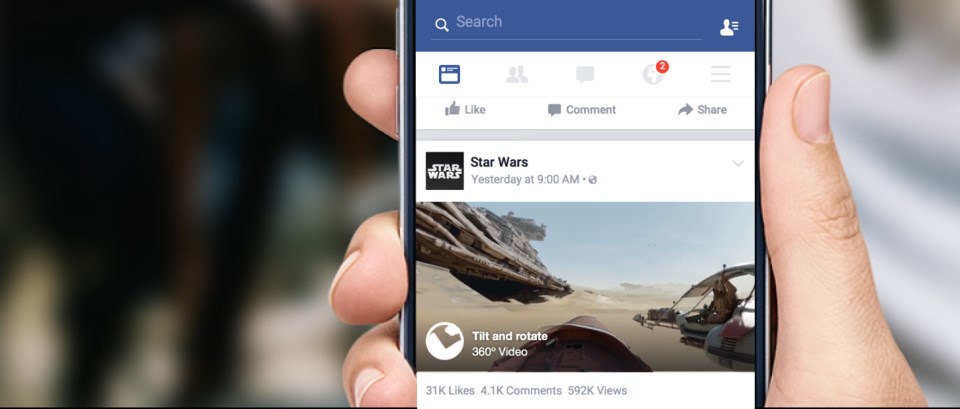 facebook videos 360