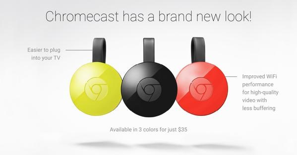 chromecast nova versão