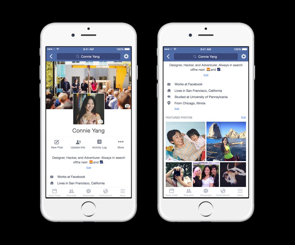 facebook perfis moveis