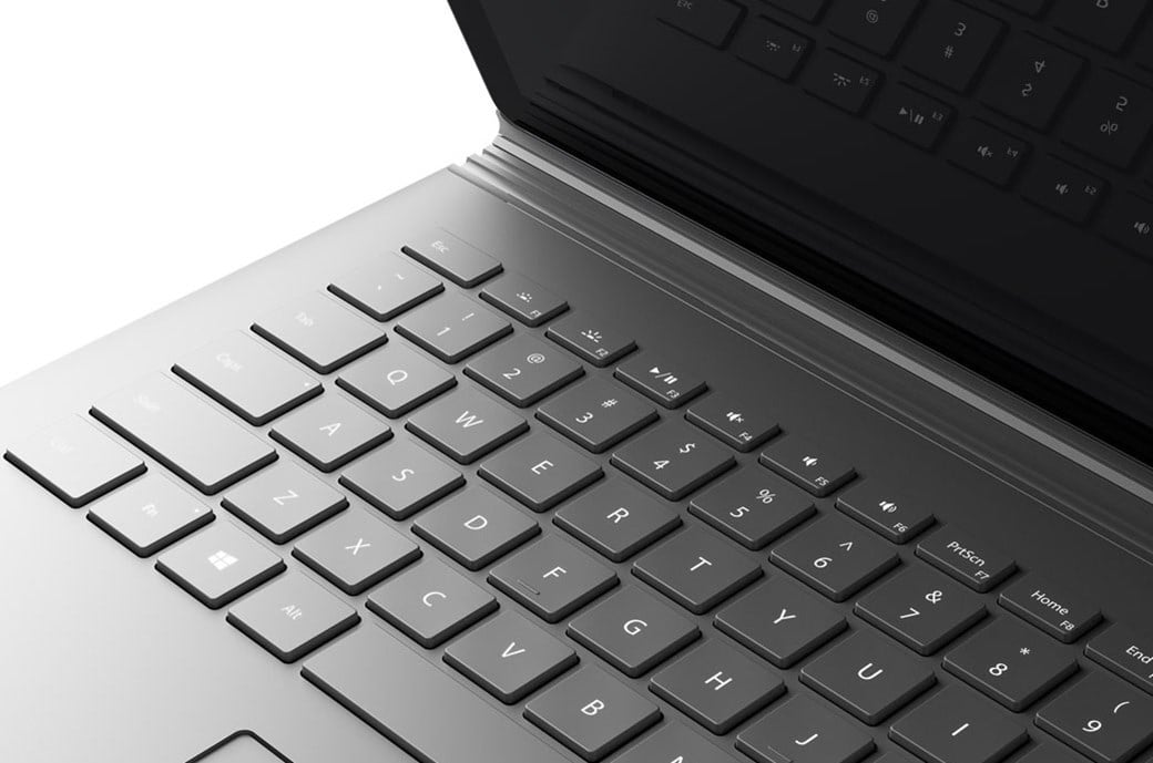 surface book Microsoft teclado
