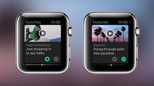vine apple watch