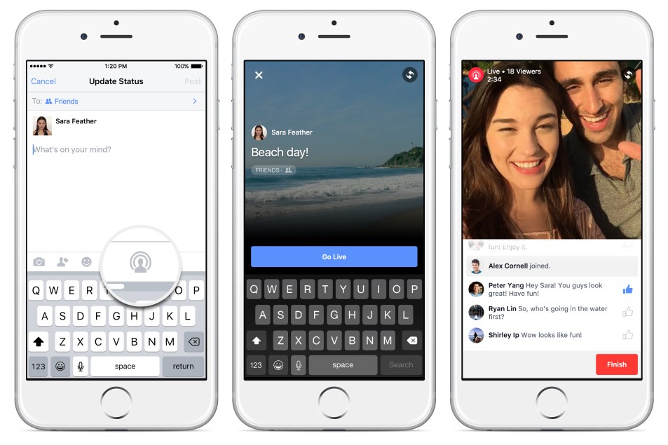 facebook live streaminhg