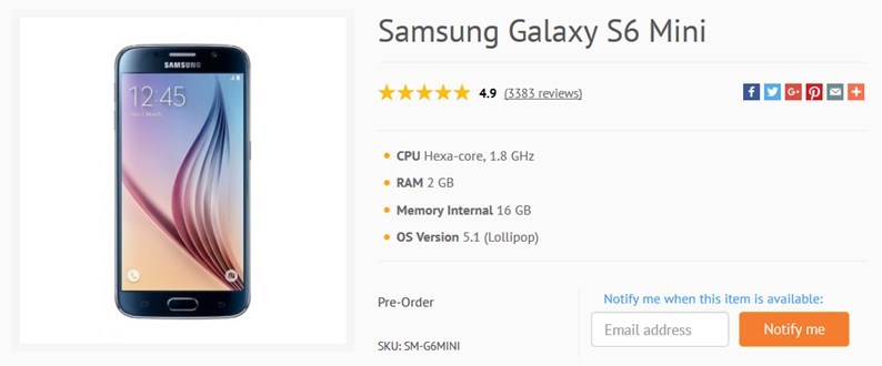 galaxy s6 mini