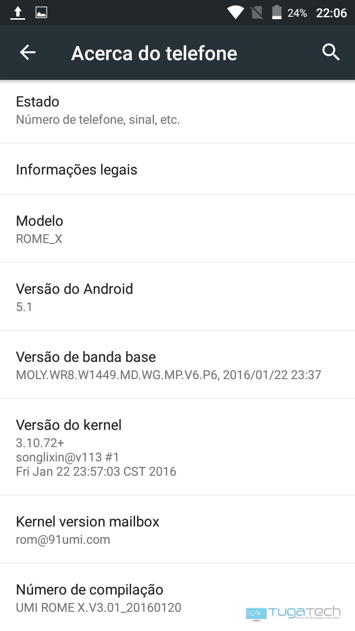 rome x android