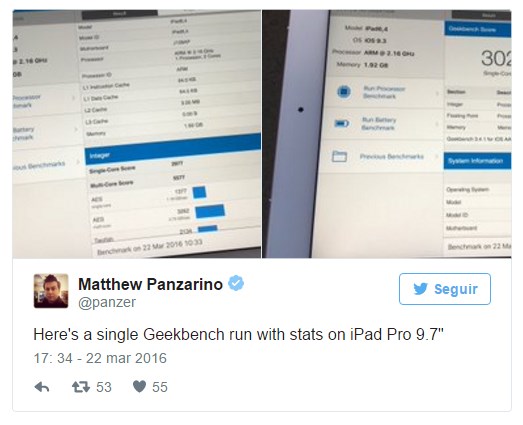 fonte ipad p+ro