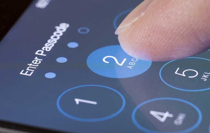 Código de protecção no iOS