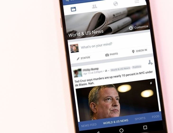 Feed do Facebook