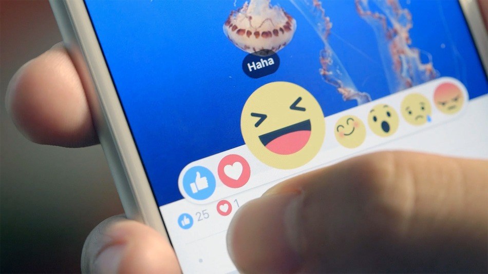 Reacções do Facebook