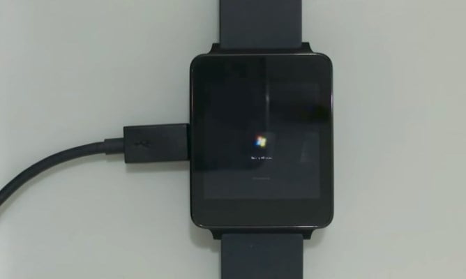 Smartwatch com o Windows 7