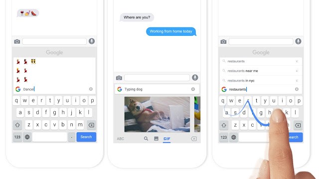 Teclado da Google para iOS