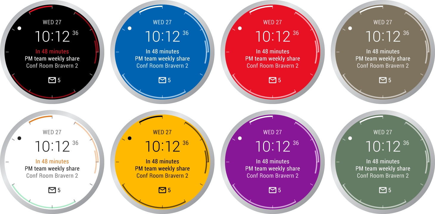 Outlook no Android Wear