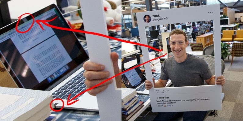 Mark Zuckerberg  e a privacidade no seu portatil