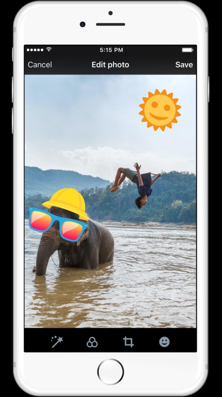 Twitter e stickers