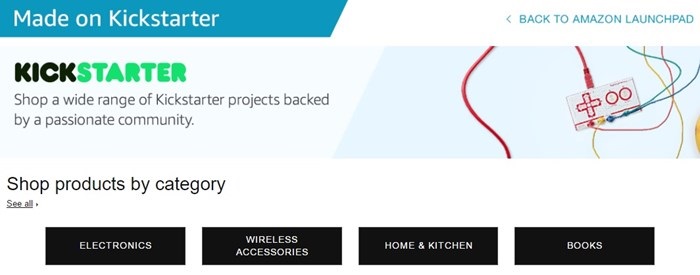 Amazon kickstarter