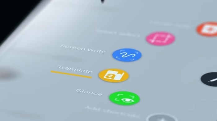 S Pen no Galaxy Note 7